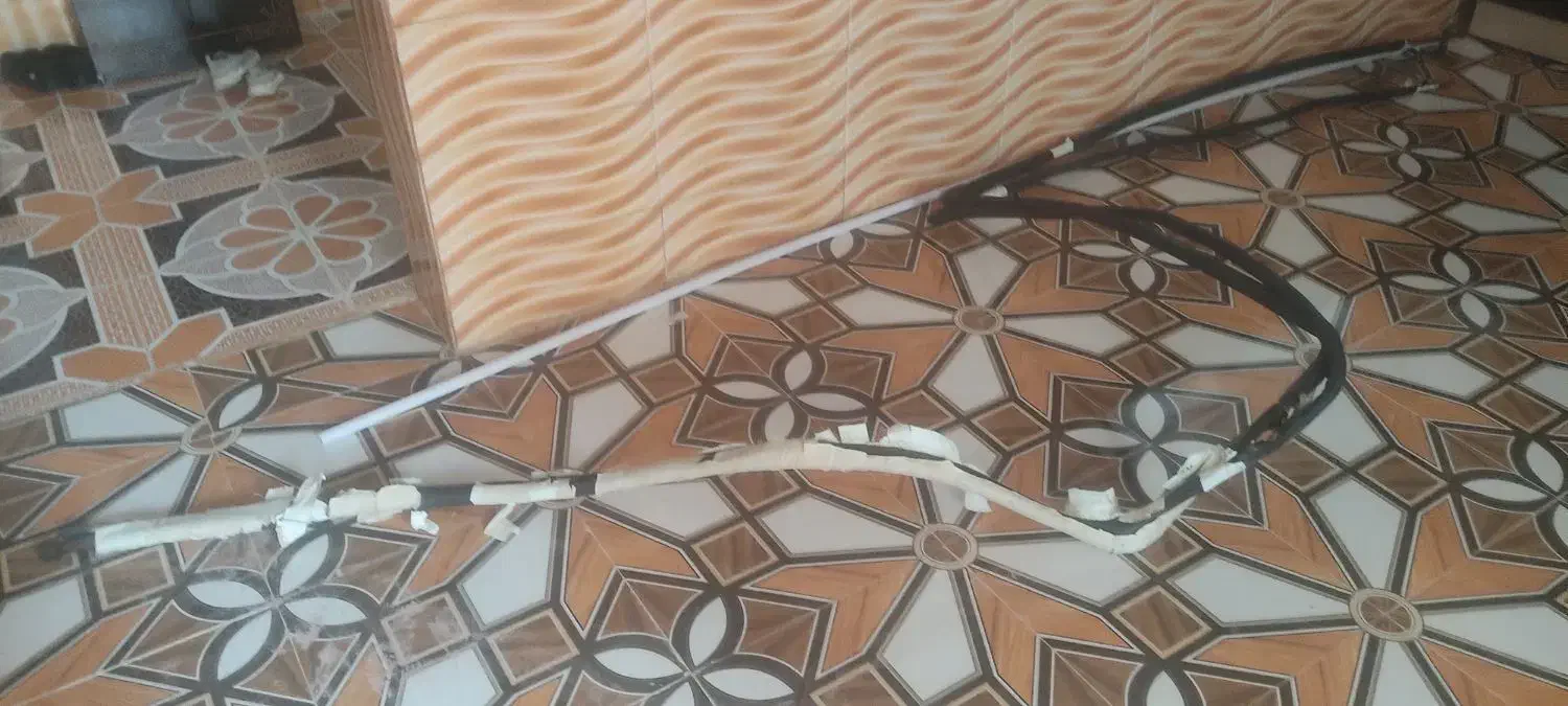 لوله مسی کولر دوتیکه|کولر گازی و فن‌کوئل|شادگان, |دیوار