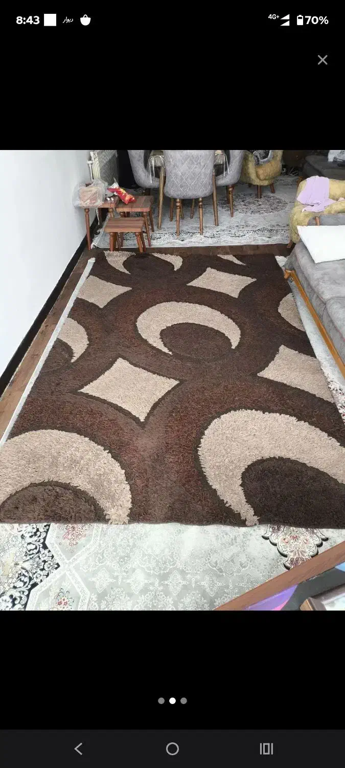 قالی ۲×۳ ۶متری|فرش|شاهین‌شهر, دهخدا|دیوار