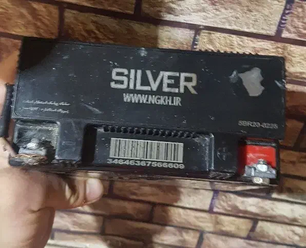 باتری موتور برند SILVER|قطعات یدکی و لوازم جانبی|تربتحیدریه, طالقانی|دیوار