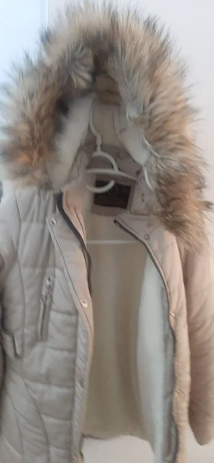 فروش بارانی کلاه دار دور خز|لباس|قائم‌شهر, |دیوار