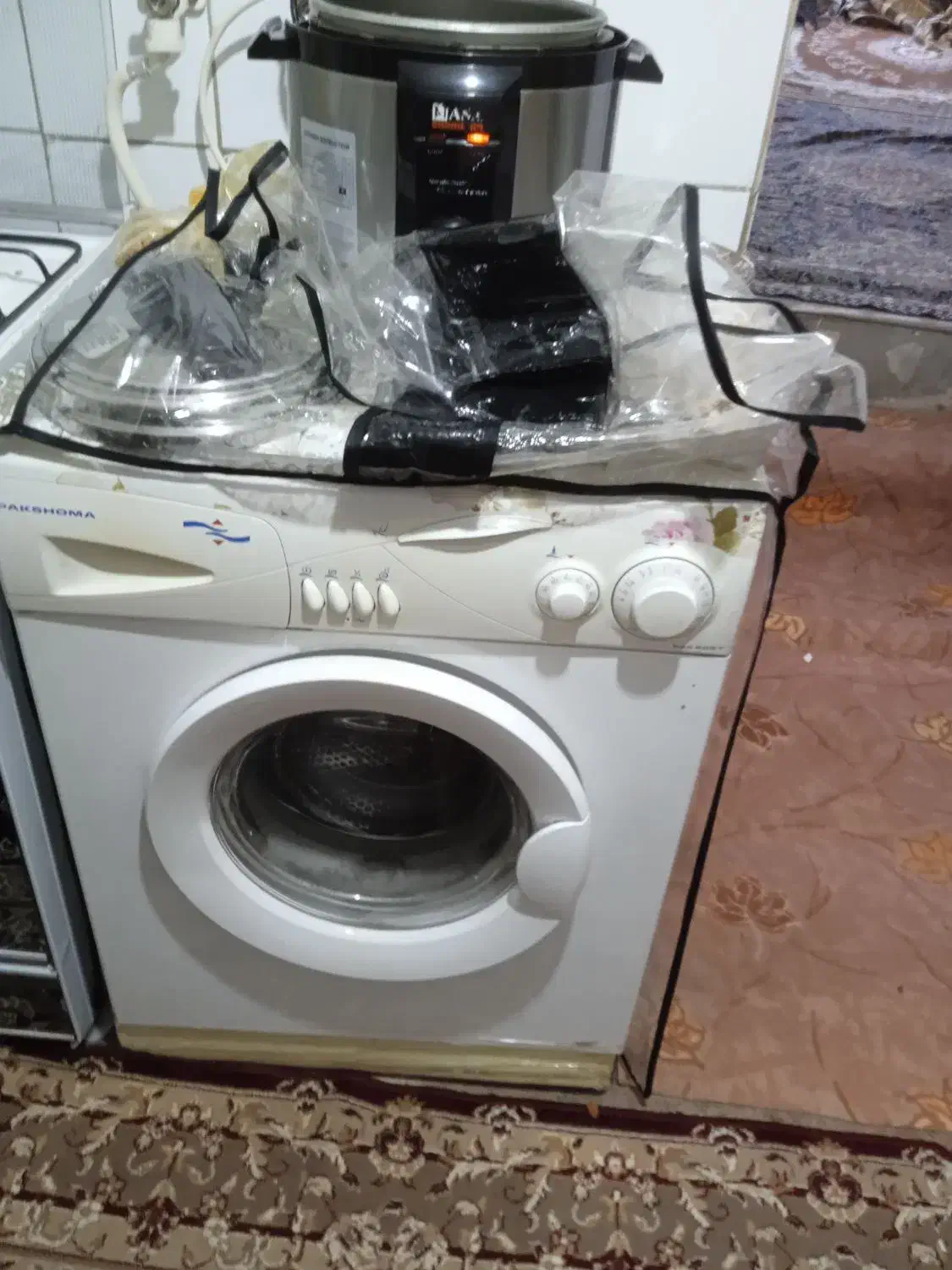 لباس شوی پاک شوما هفت کیلو|ماشین لباسشویی و خشککن لباس|سقز, |دیوار