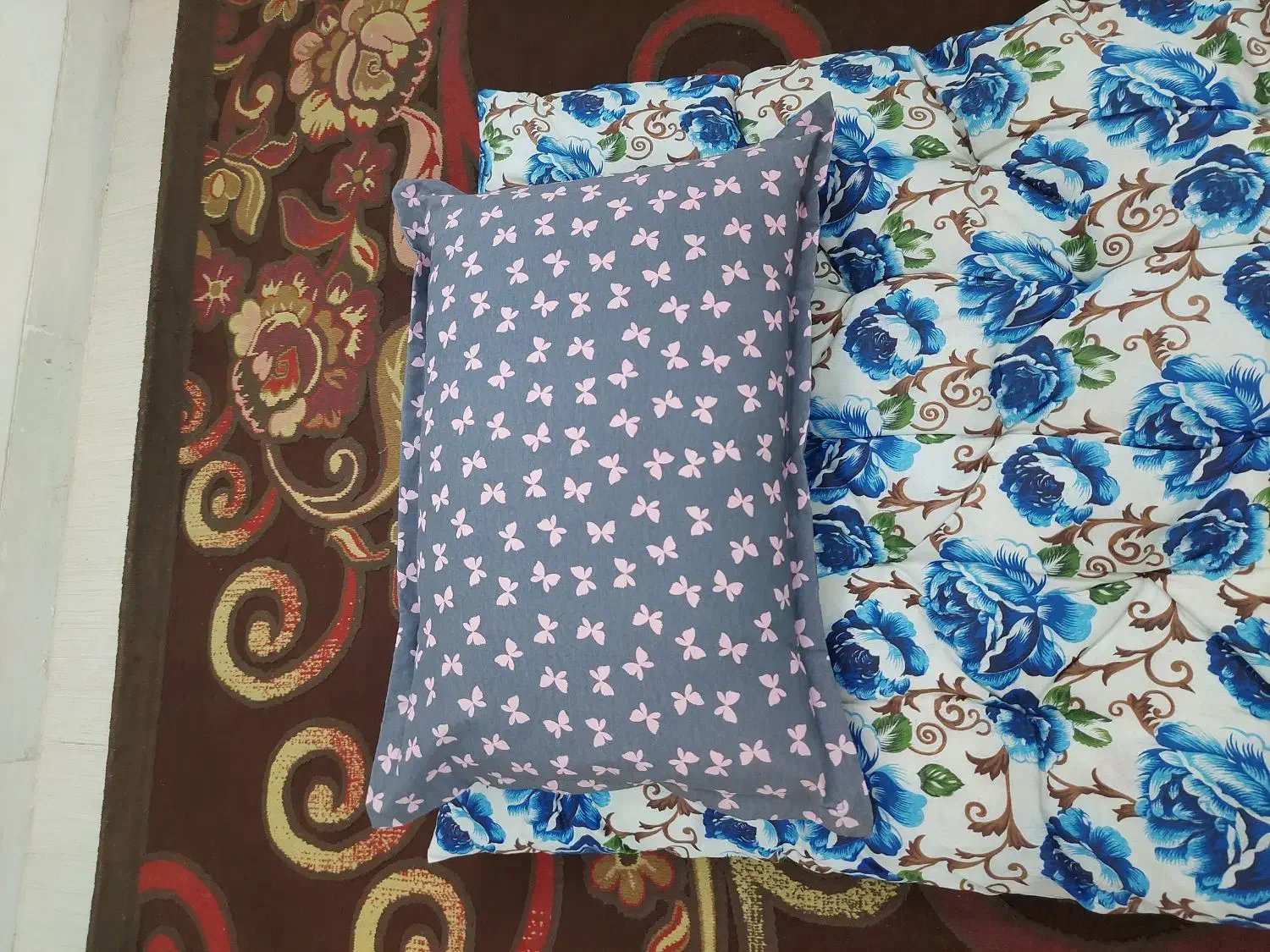 تشک پنبه ای  یک نفره|رختخواب، بالش، پتو|یزد, |دیوار