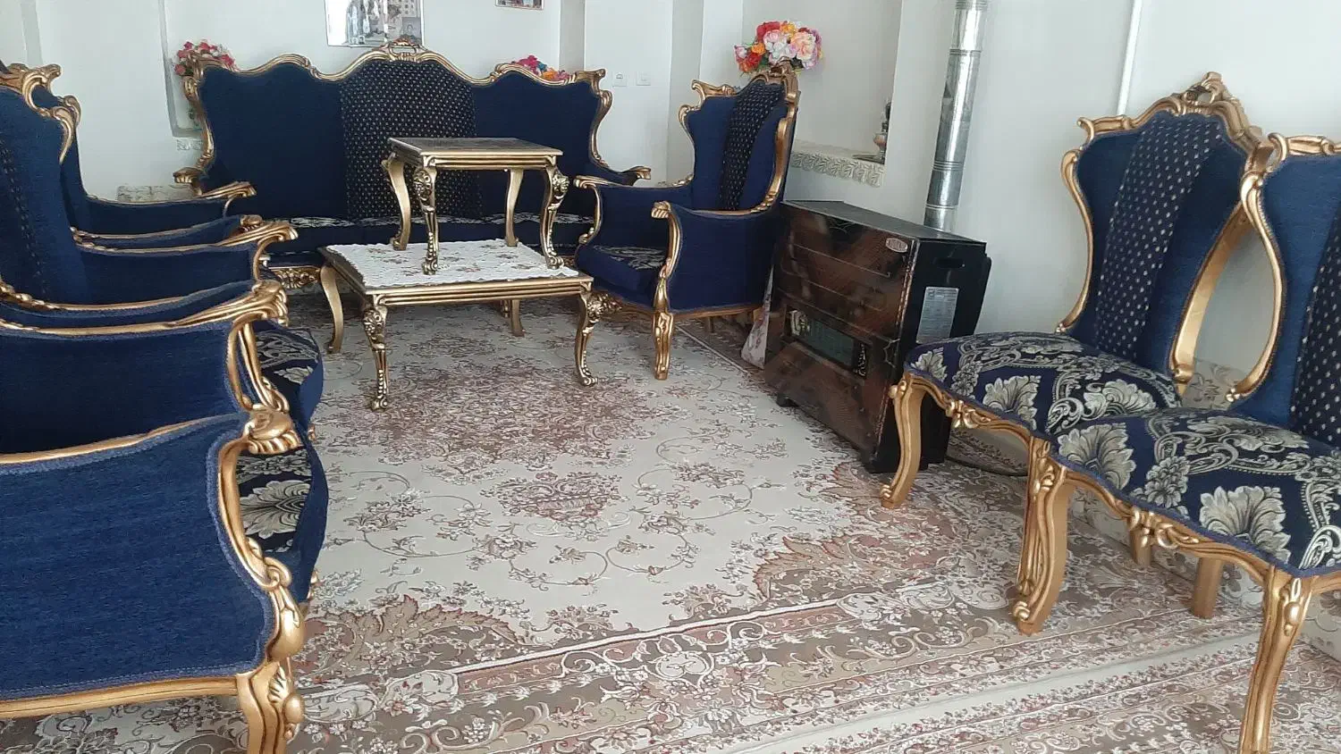 مبلمان کاملا نو|مبلمان خانگی و میز عسلی|کیار, |دیوار