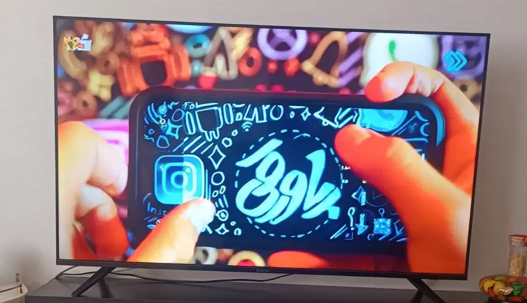 اسنوا 50 اینچ در حد|تلویزیون و پروژکتور|سهند, |دیوار