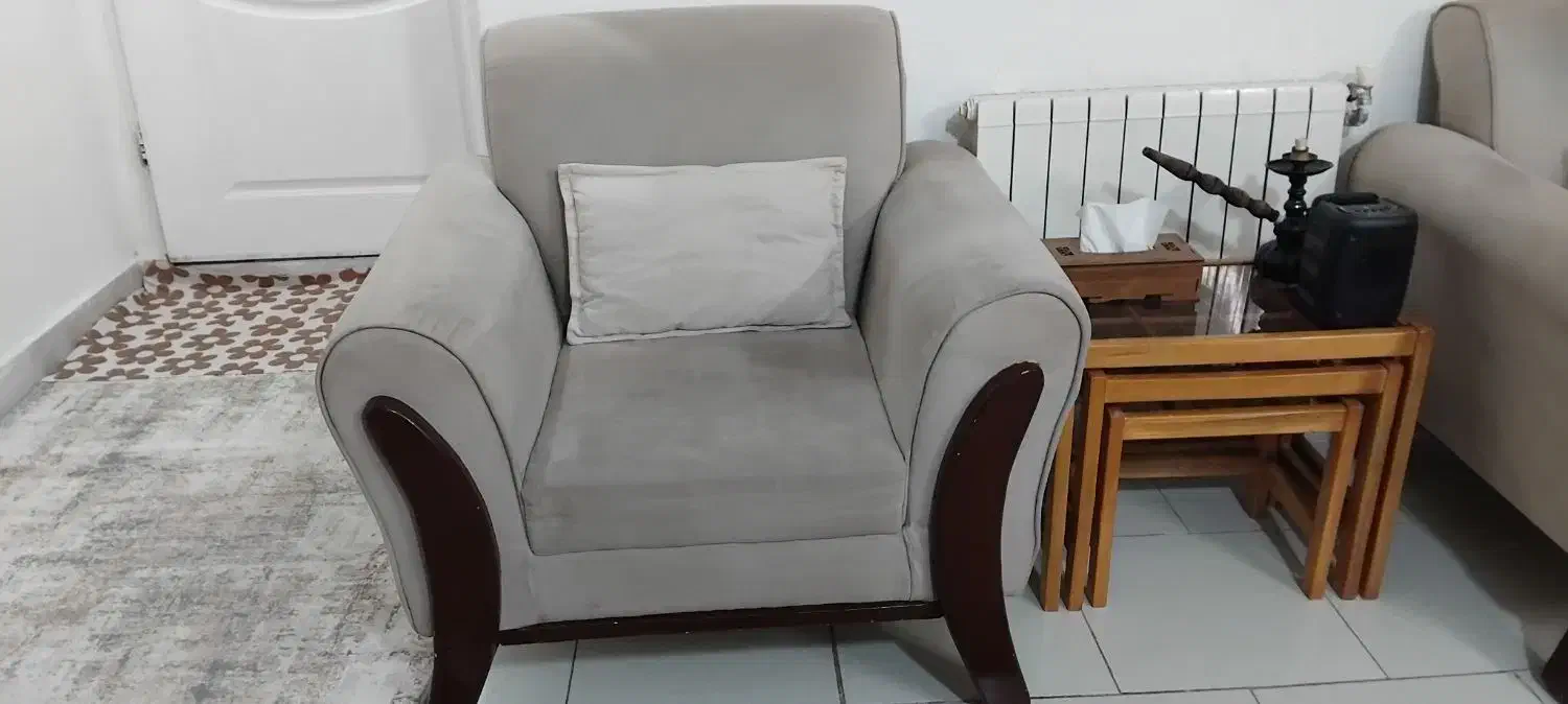 مبل ۷نفره|مبلمان خانگی و میز عسلی|محمدیه-قزوین, |دیوار