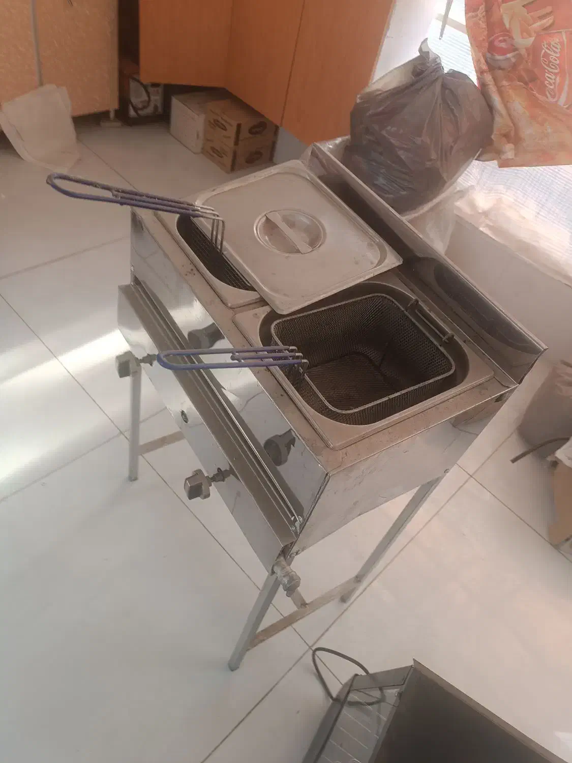 سرخ کن دو بنماری نو|ماشینآلات صنعتی|ری, هاشمآباد|دیوار