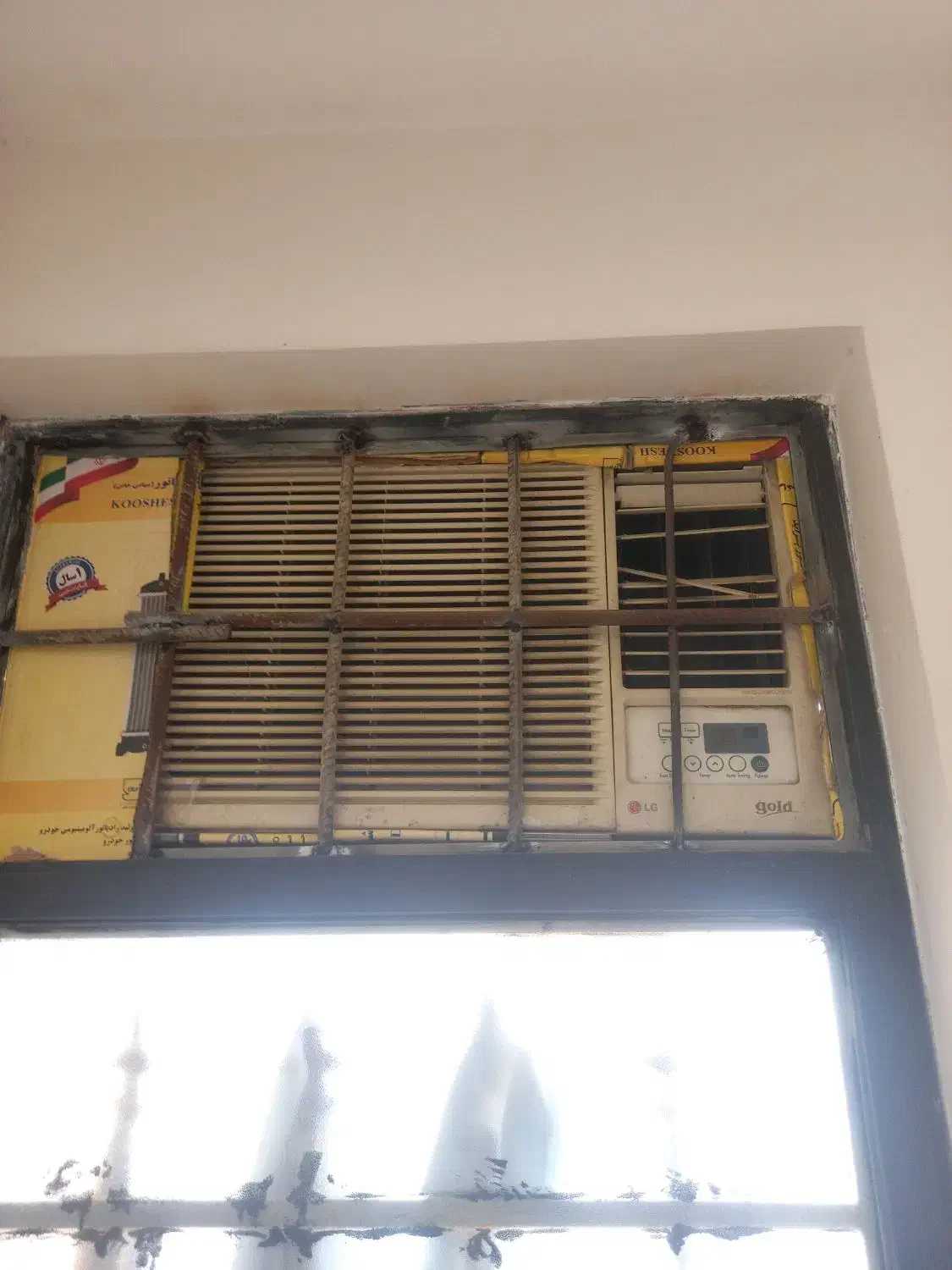 کولر پنجره ای ۲۴هزار|کولر گازی و فن‌کوئل|شریف‌آباد, |دیوار