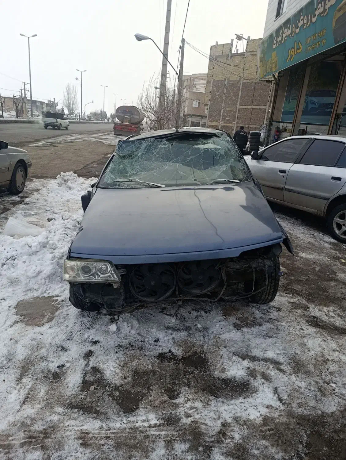 پژو ۹۶ تصادفی|خودرو سواری و وانت|خوی, |دیوار