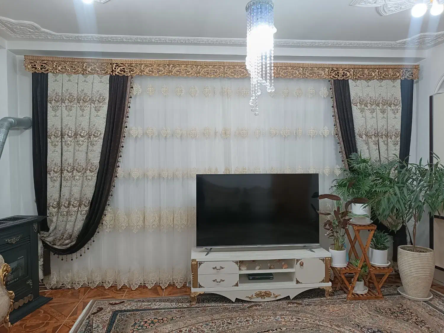 پرده سلطنتی|پرده، رانر، رومیزی|رحیمآباد, |دیوار