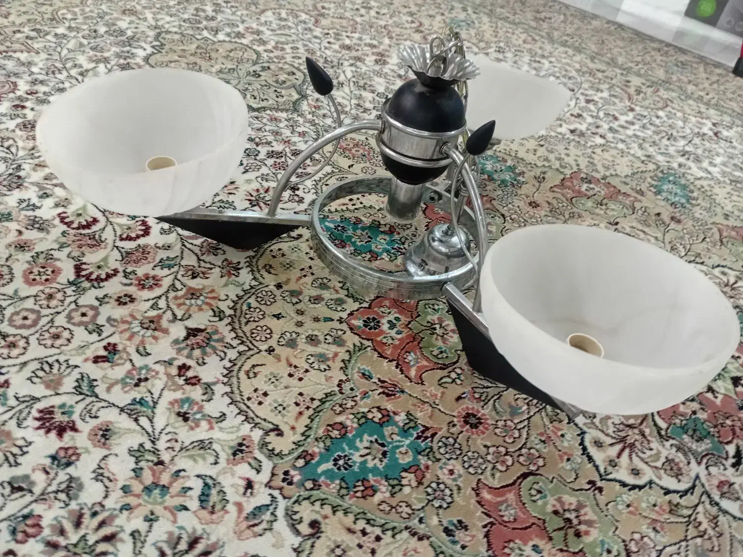 لوستر ۳ شاخه|لوستر و چراغ آویز|مشهد, امیریه|دیوار