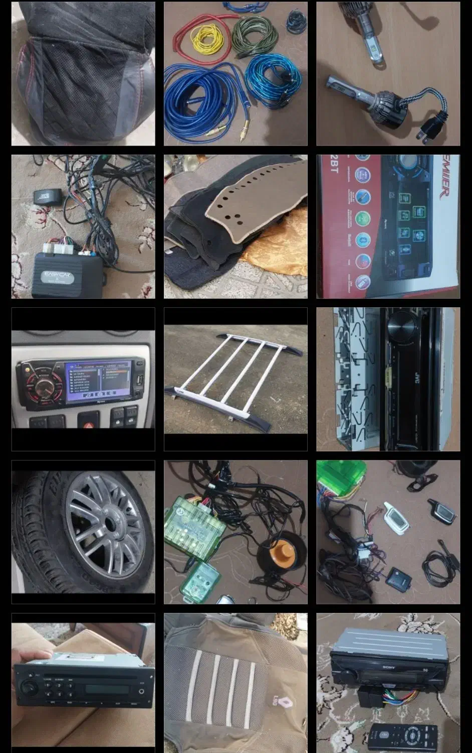 پخش و دزدگیر و وسایل انواع خودرو|قطعات یدکی و لوازم جانبی|سنندج, |دیوار