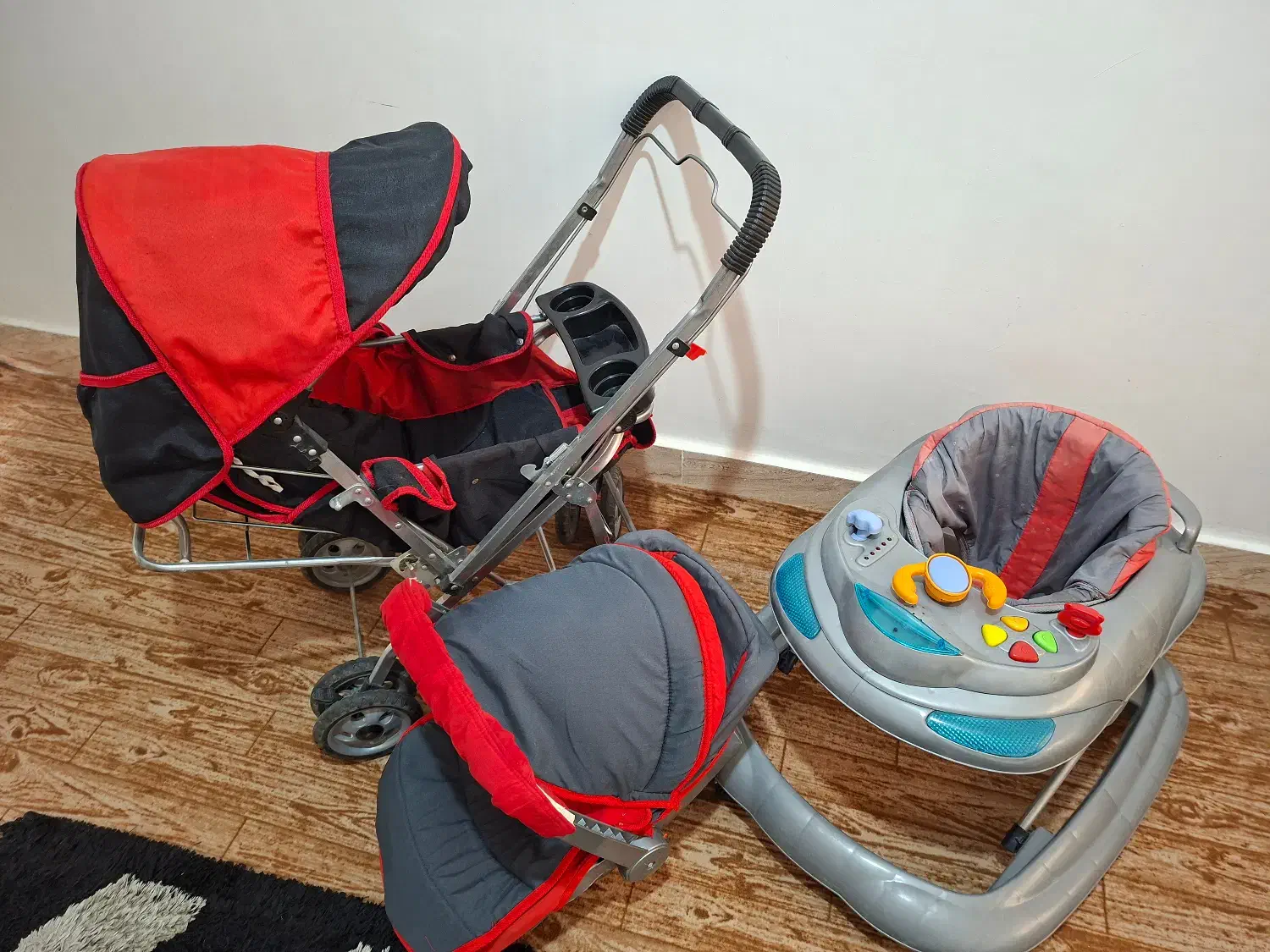 کالسکه و روروک ست کامل|کالسکه و لوازم جانبی|مراغه, |دیوار