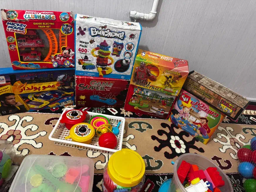 22 تکه اسباب بازی نو و سالم یکجا|اسباببازی|شیراز, شهرک مطهری|دیوار