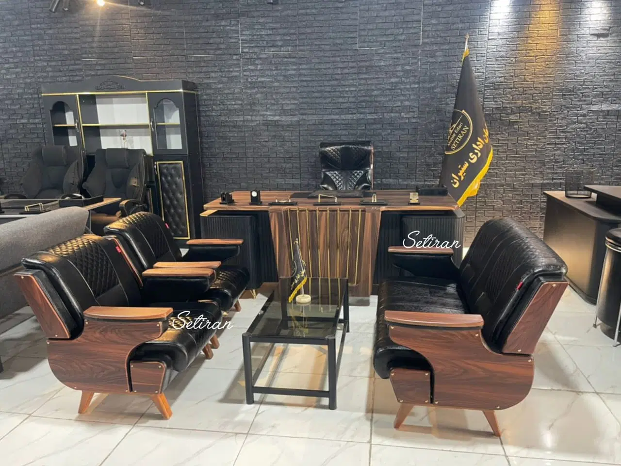 دنیز شرکتی مبل اداری شرکتی با تجهیزات کامل|دفتر کار|تهران, شادمان|دیوار