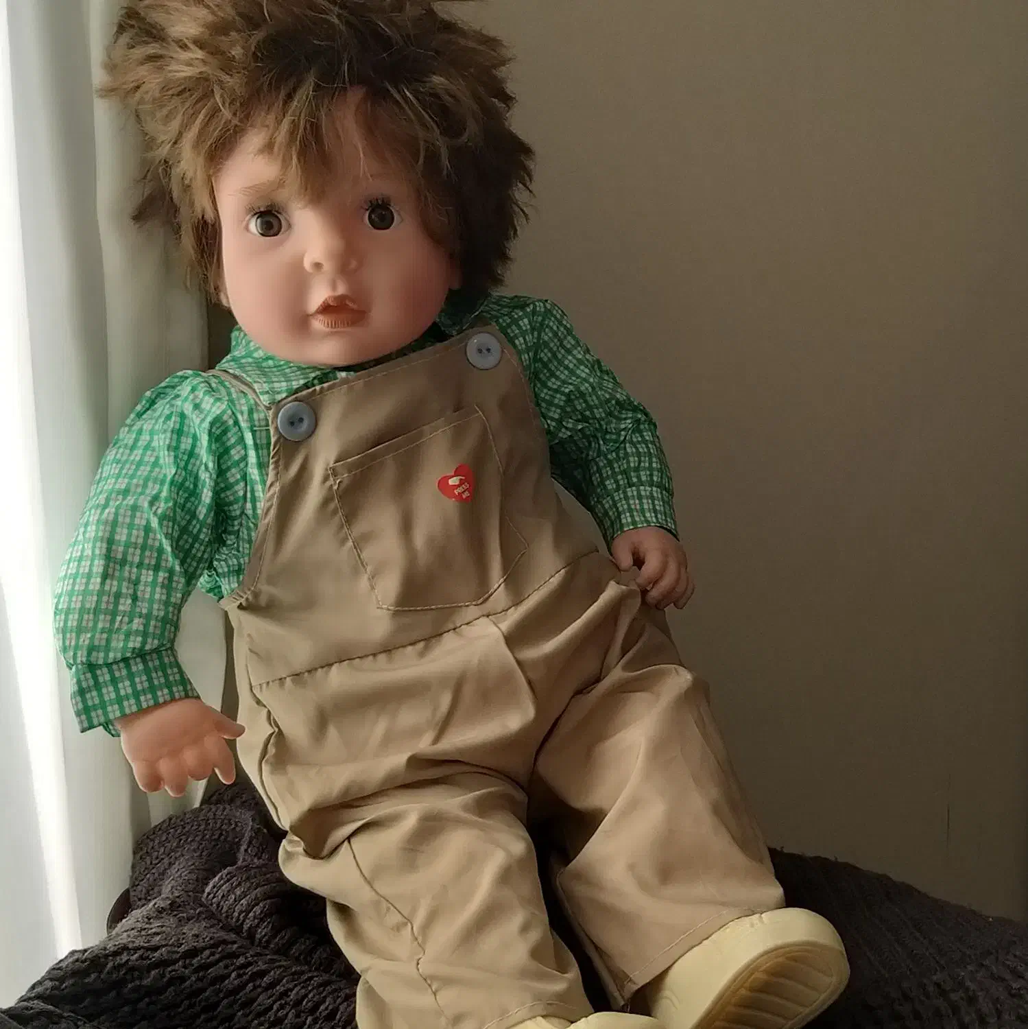 عروسکهای سیلیکونی طبیعی پسر جنتلمن و پسر اخمالو|اسباببازی بچه|پرند, فاز ۲|دیوار