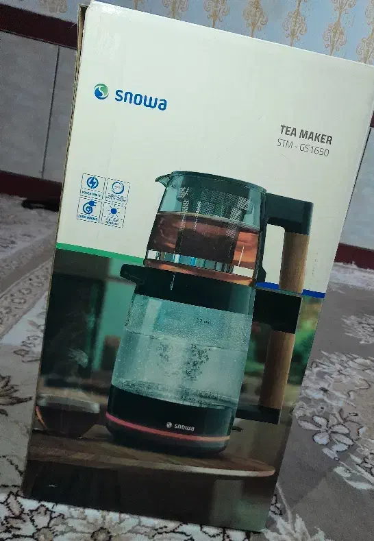 چای ساز اسنوا|سماور، چای‌ساز، قهوه‌ساز|پلدختر, |دیوار