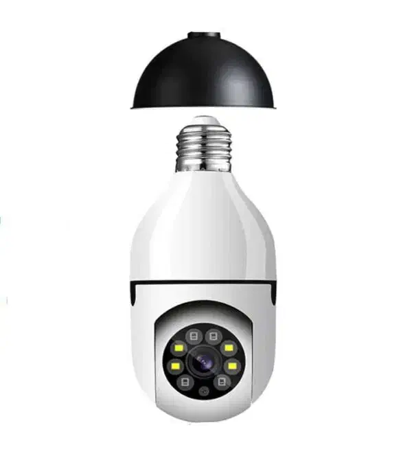 دوربین لامپی چرخشی v380|دوربین مداربسته|خاش, |دیوار