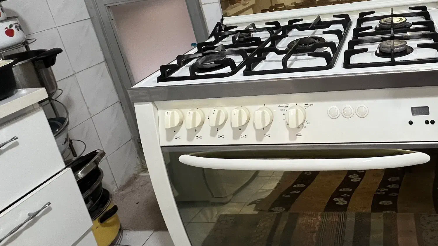 گاز فردار پنج شعله سالم سالم|اجاق گاز و لوازم برقی پختوپز|گرگان, |دیوار