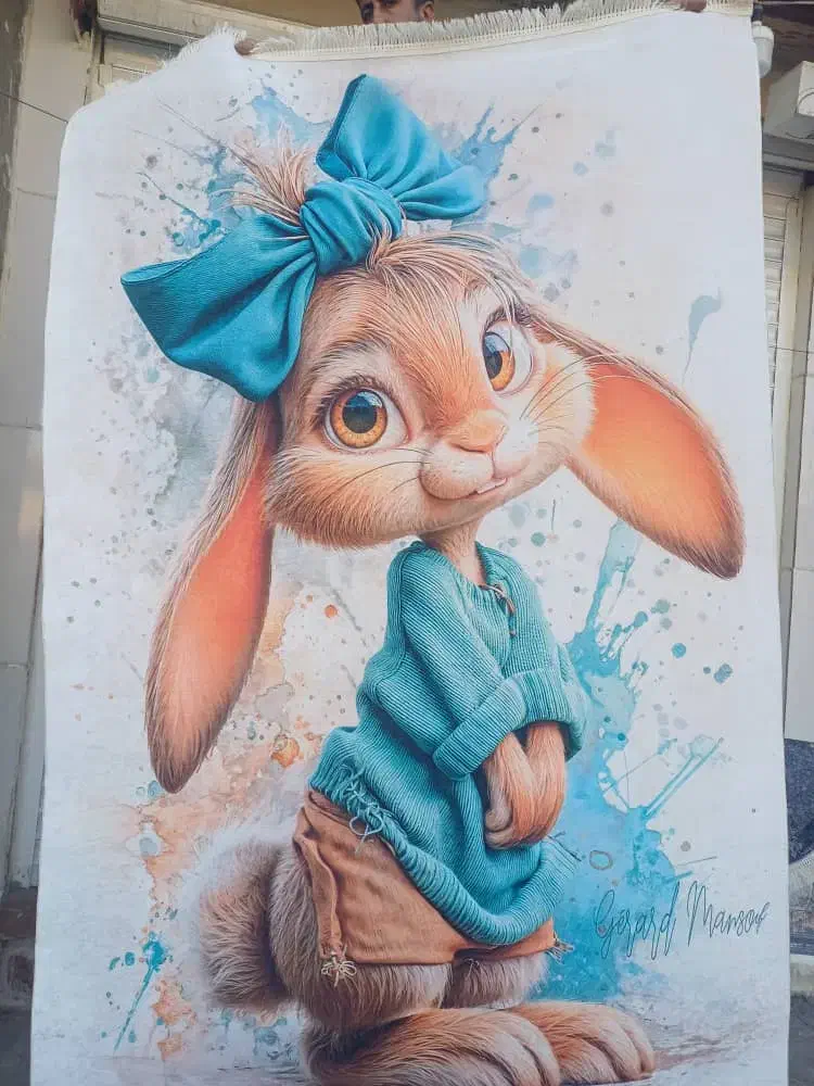 فرشینه فانتزی  ترمز دار باغملک|فرش|ایذه, |دیوار