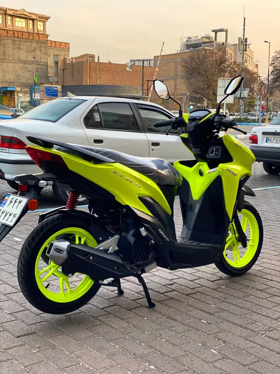 موتور کلیک نیکتاز ۱۵۰ مدل ۱۴۰۱ درحد خاص ترین رنگ|موتورسیکلت|تبریز, |دیوار