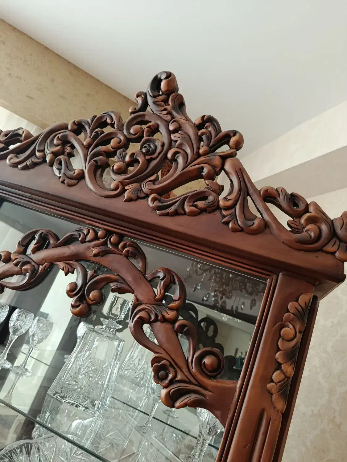 بوفه چوبی|بوفه، ویترین، کنسول|تبریز, |دیوار