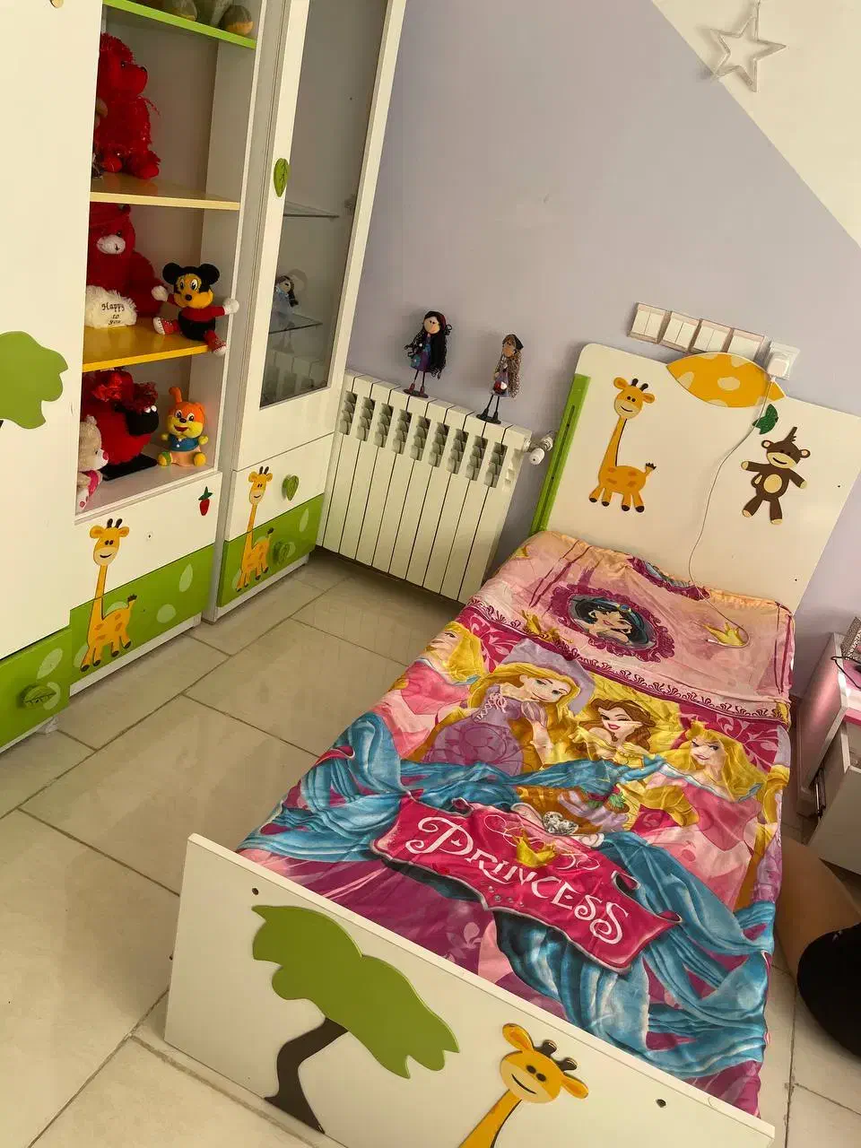 سرویس کمد کودک|تخت و سرویس خواب|قرچک, مهدیه|دیوار