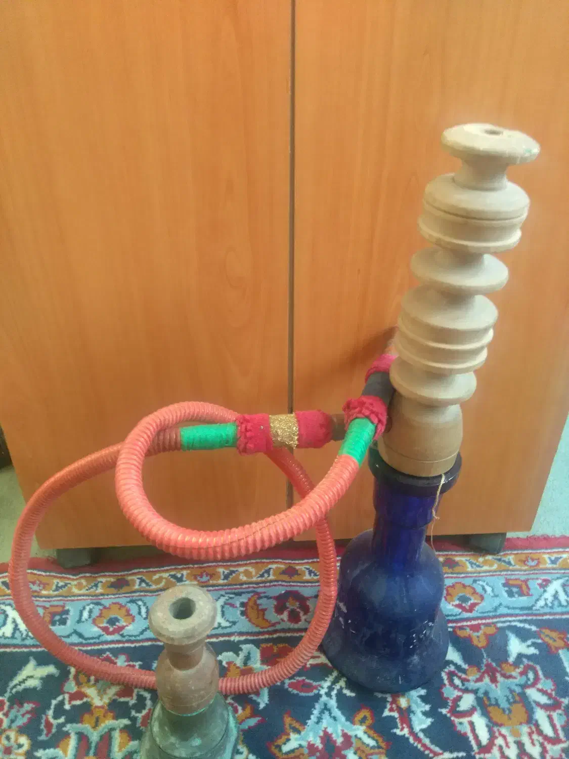 قلیان با شلنگ چرم به قیمت استثنایی|کوهنوردی و کمپینگ|اهر, |دیوار