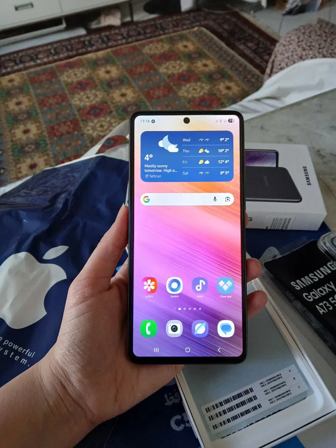 A73 256 گیگ بدون نقطه|موبایل|تهران, جوادیه|دیوار