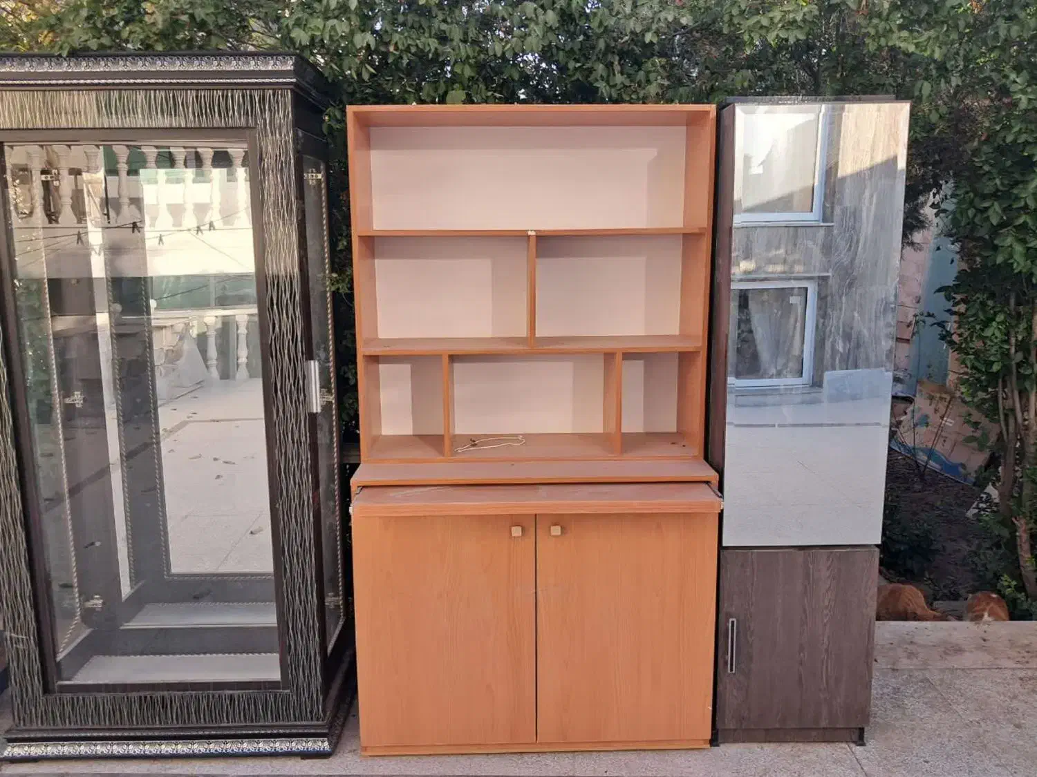 ویترین جاکفشی جالباسی و کتابخونه|جاکفشی، کمد، دراور|سامان, |دیوار