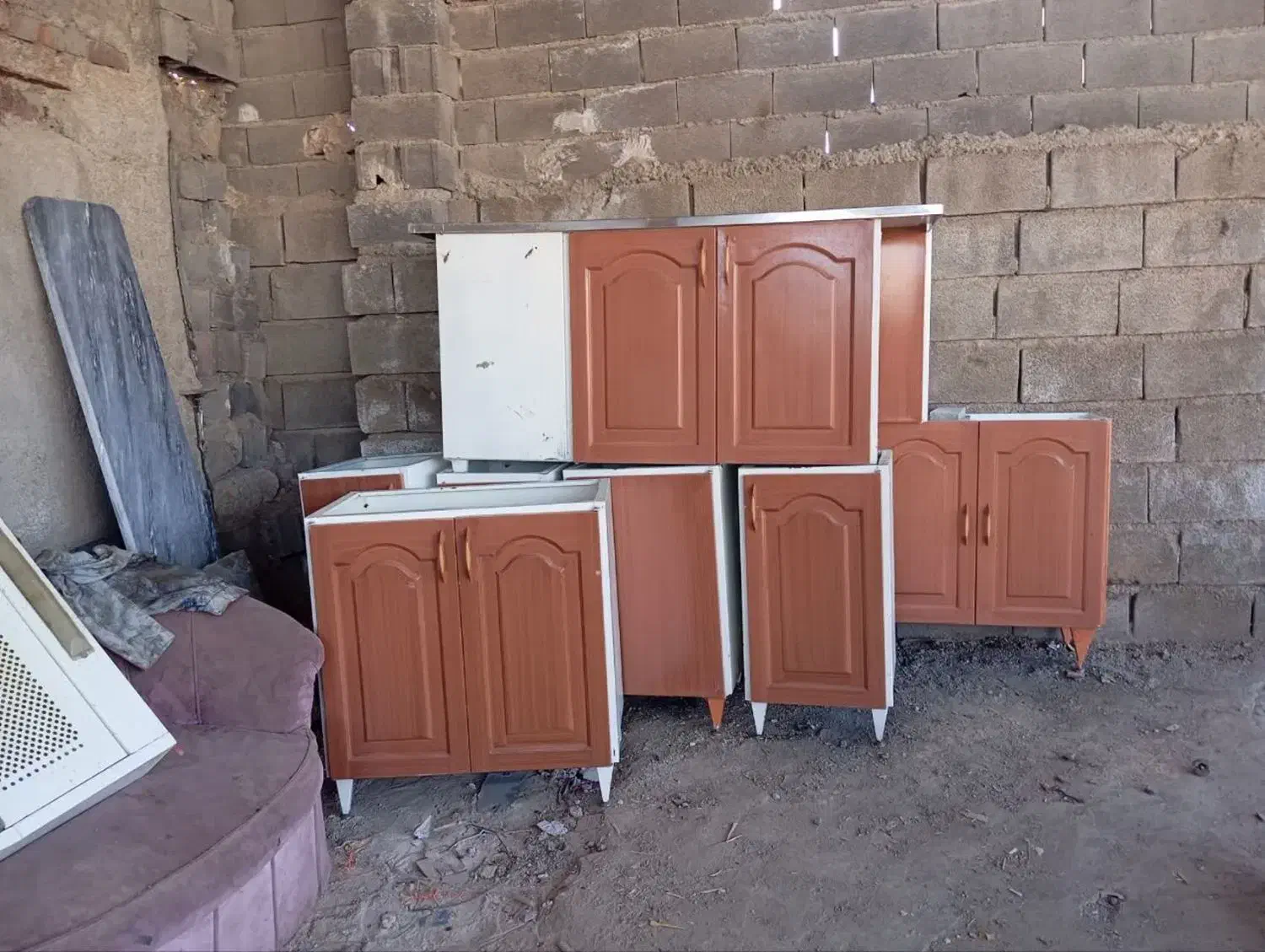 کابینت فلزی طرح چوب|مصالح و تجهیزات ساختمان|دماوند, گیلاوند|دیوار