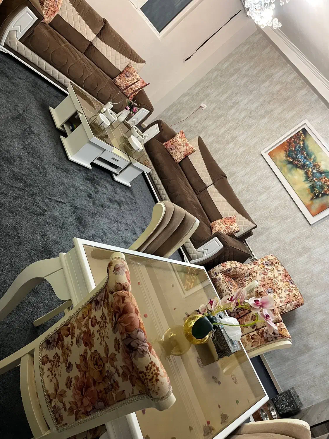 میزغذاخوری|میز و صندلی غذاخوری|شبستر, |دیوار