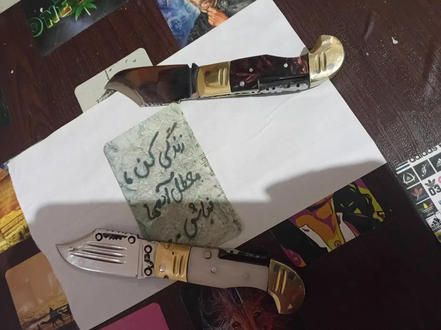 چاقوی زنجان کلکسیونی ناب|کلکسیون اشیاء عتیقه|همدان, |دیوار