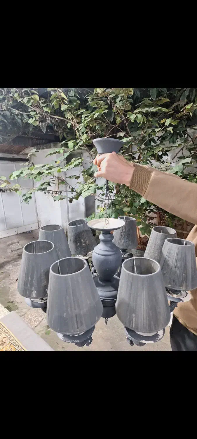 ۳عدد لوستر|لوستر و چراغ آویز|رشت, شهرک صبا|دیوار