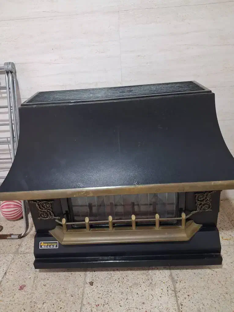 بخاری طرح شومینه|بخاری، هیتر، شومینه|رشت, شهرک شهید مفتح|دیوار