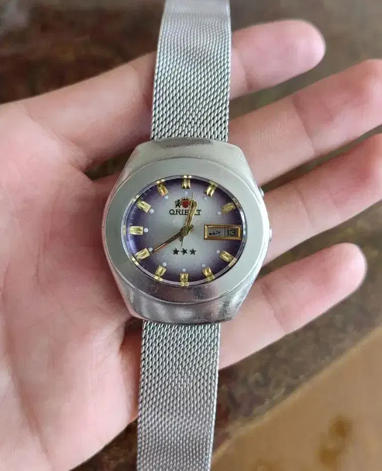 ساعت اورینت آپلو  قدیمی اتوماتیک ژاپنی|ساعت|تبریز, |دیوار