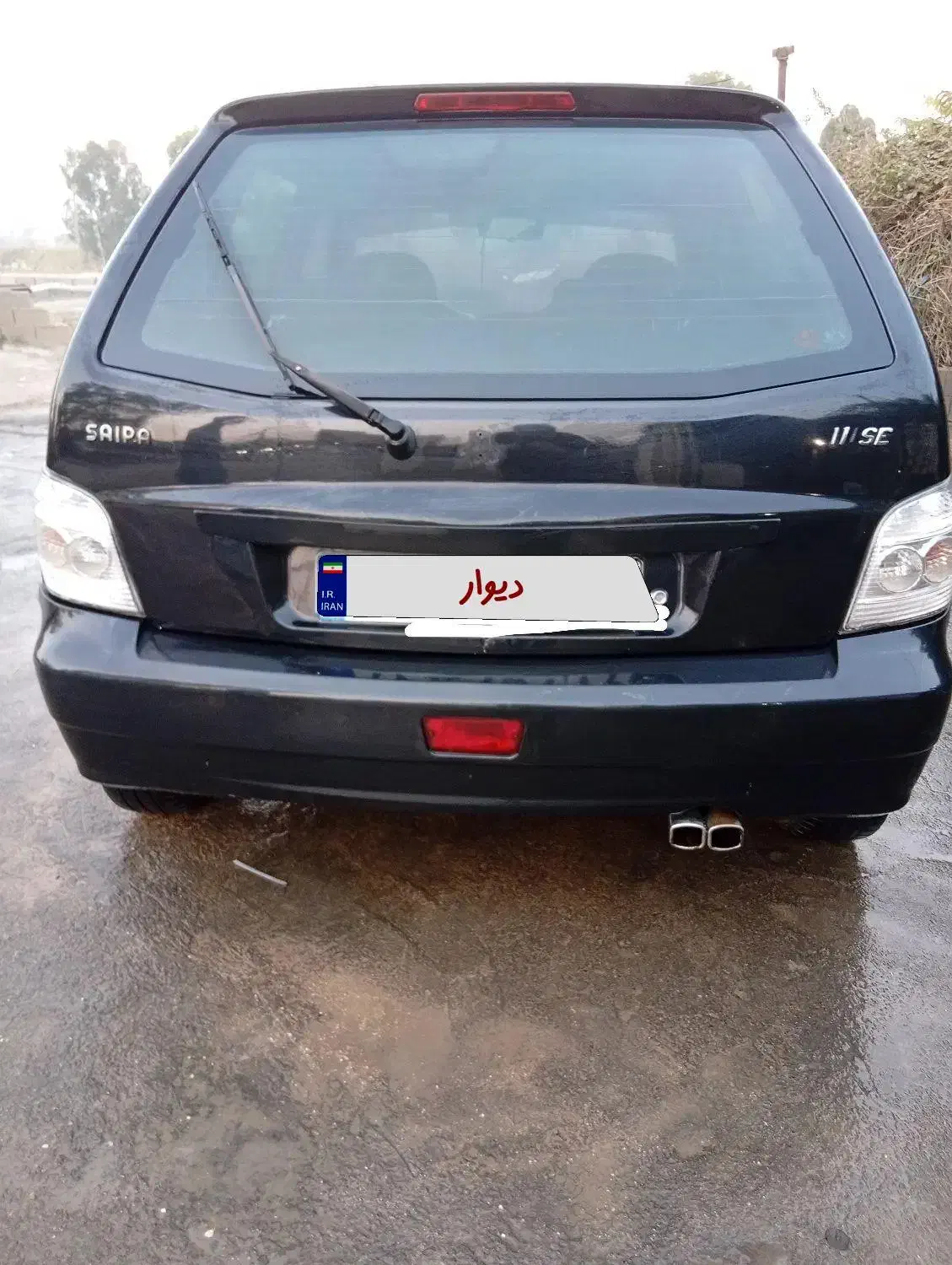 پراید 111مشکی|خودرو سواری و وانت|نکا, |دیوار