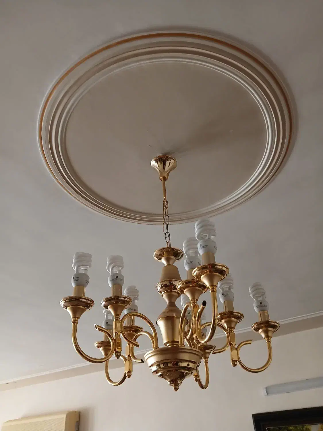 یک جفت لوستر|لوستر و چراغ آویز|گلپایگان, |دیوار