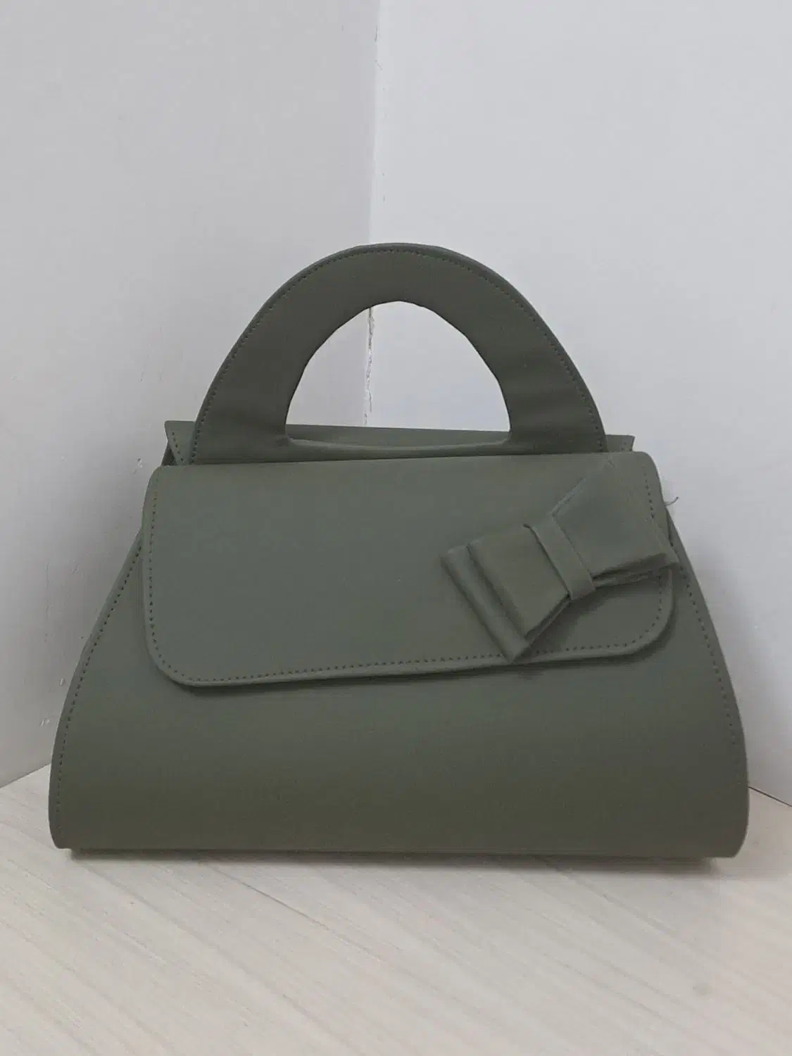 کیف یشمی رنگ دستی|کیف، کفش، کمربند|دلیجان, |دیوار