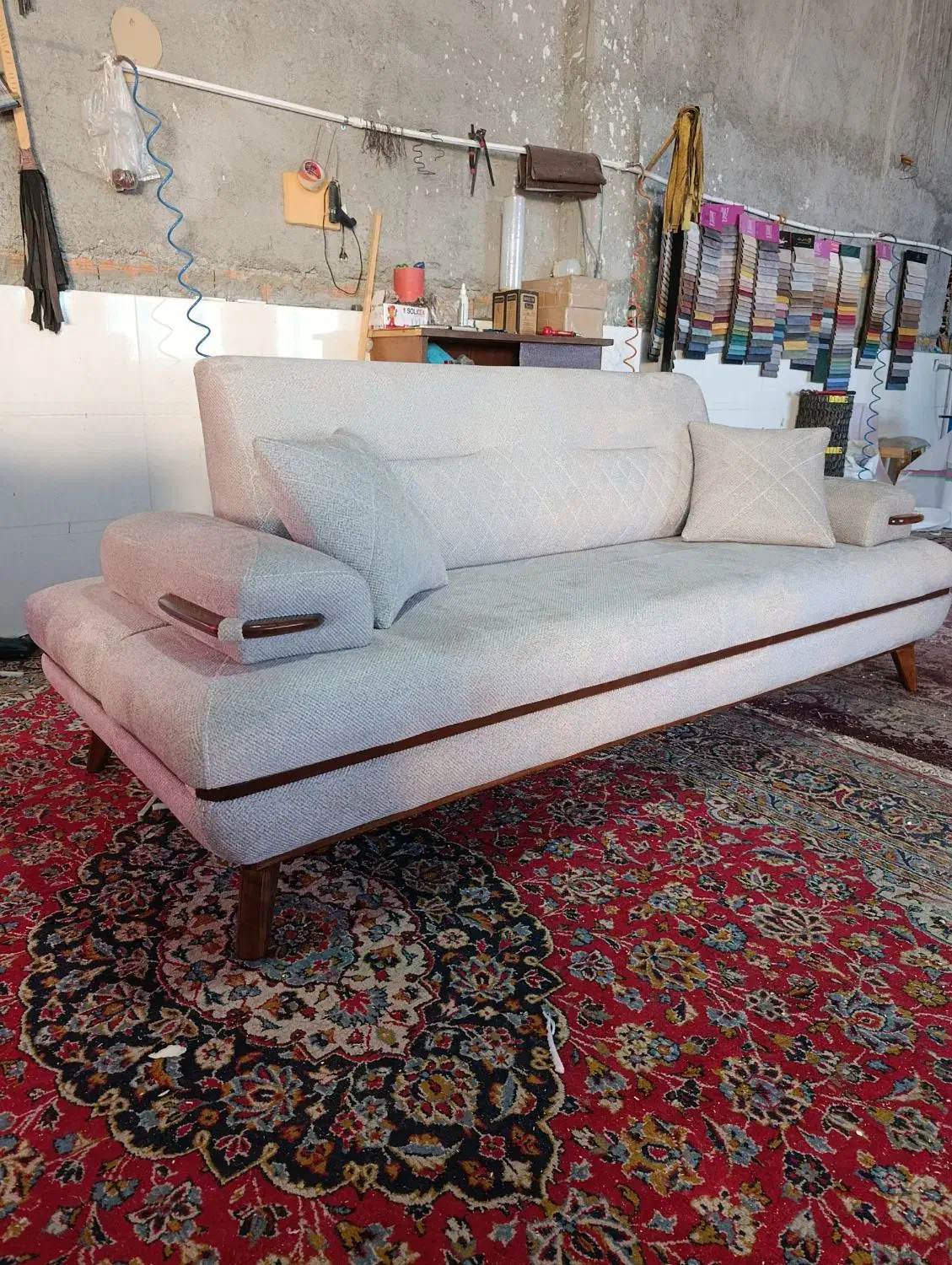 تختخوابشو مبل|تخت و سرویس خواب|آق قلا, |دیوار