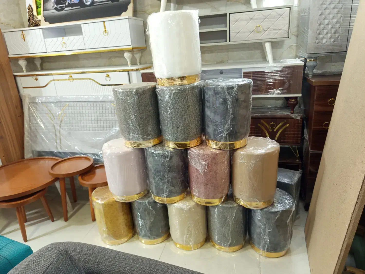 پاف صندلی عمدهوتک|صندلی و نیمکت|ساوه, |دیوار