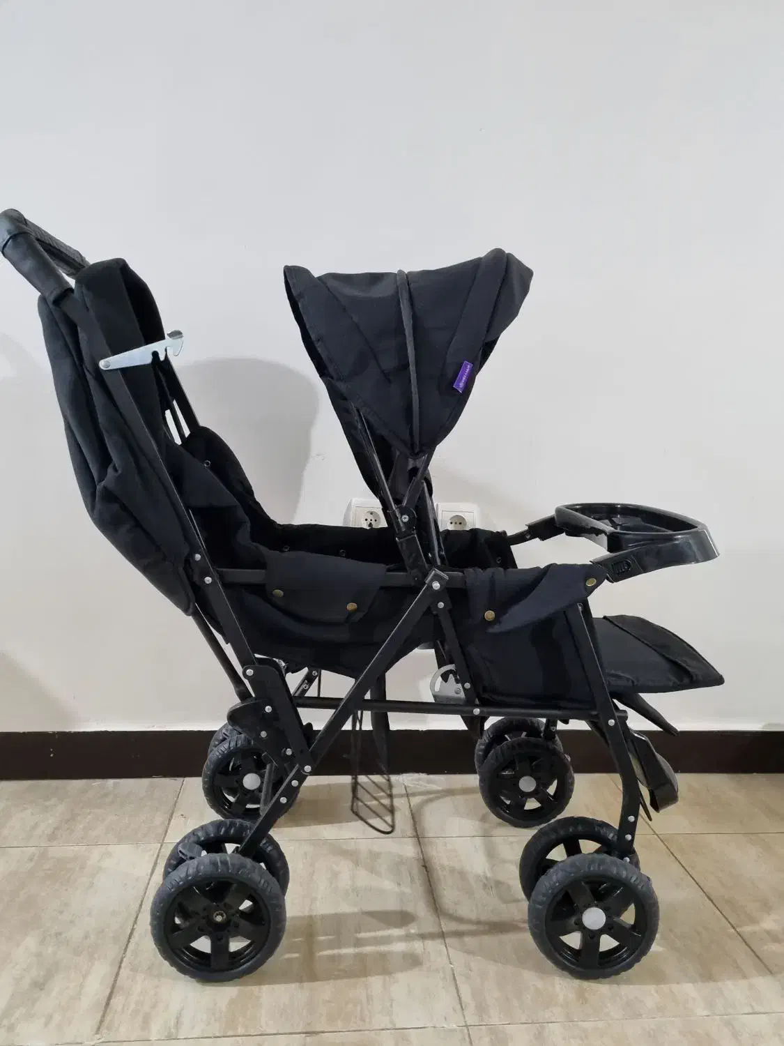 کالسکه نوزاد دوقلویی|کالسکه و لوازم جانبی|اهواز, گلستان|دیوار