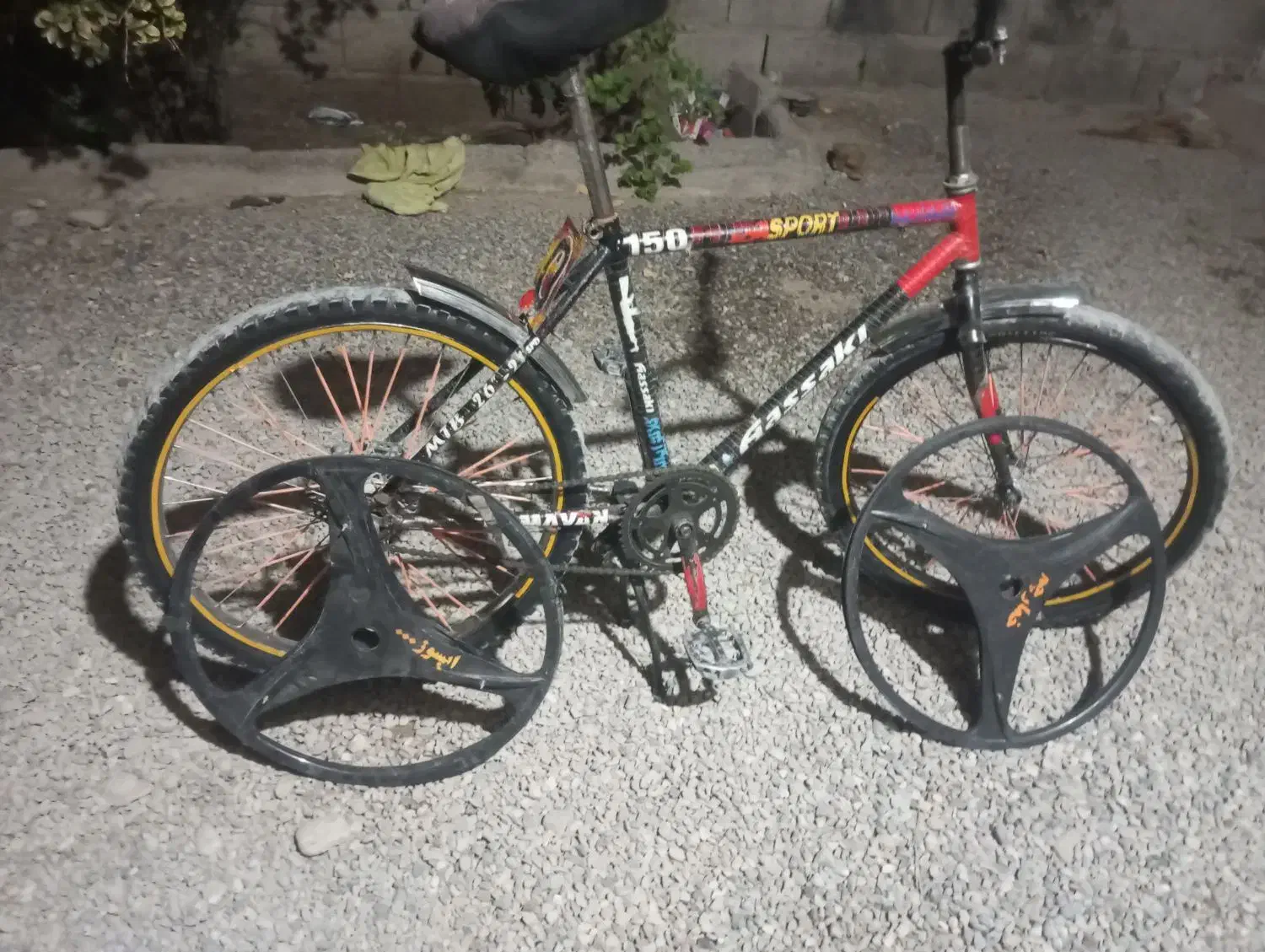 دوچرخه 24تنه آساک|دوچرخه، اسکیت، اسکوتر|ایرانشهر, |دیوار