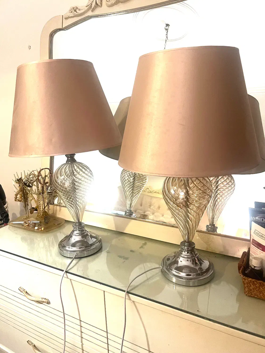 اباژور جفت|چراغ خواب و آباژور|تهران, ولنجک|دیوار