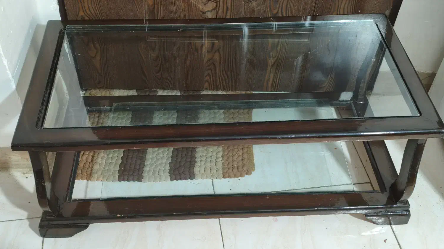 میز جلو مبلی همراه دو عدد میز عسلی|مبلمان خانگی و میز عسلی|گرگان, |دیوار