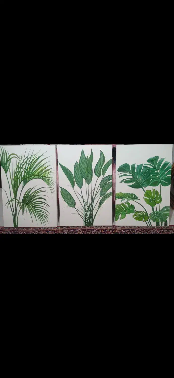 سه عدد تابلوی رنگ روغن ۶۰×۹۰|تابلو، نقاشی، عکس|تهران, سازمان آب|دیوار