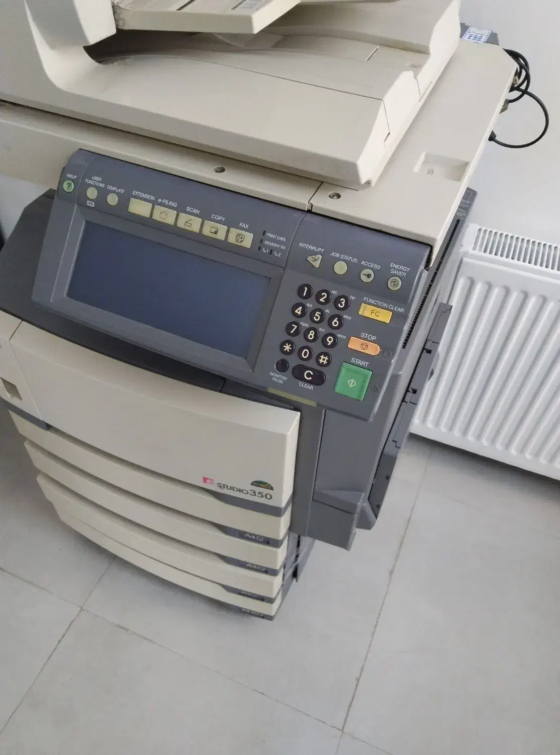 فتوکپی توشیبا e stdio350|پرینتر، اسکنر، کپی، فکس|قزوین, |دیوار