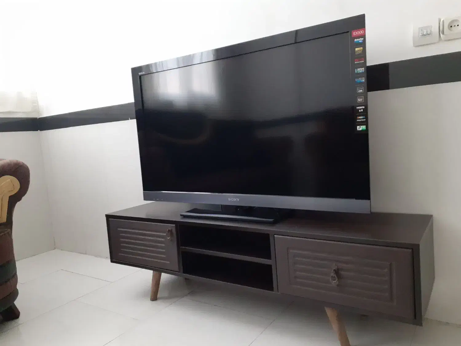 ال سی دی۴۶سونی اصلی بامیزتلویزیون|تلویزیون و پروژکتور|صباشهر, |دیوار