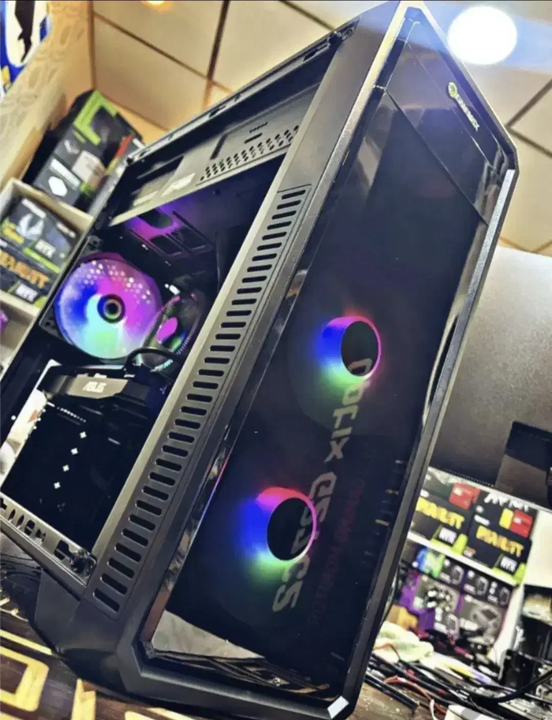 سیستم ،کیس ،کامپیوتر ،گیمینگ طراحی رندرینگ/ اقساطی|رایانه رومیزی|قم, نیروگاه|دیوار