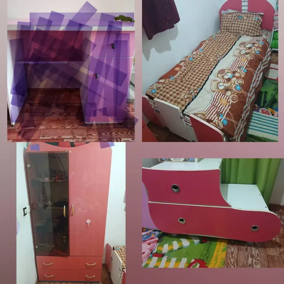 یک عددتخت کنار تختی وبوفه درحد نو  باهم قیمت ۳۵۰۰|تخت و سرویس خواب|بهشهر, |دیوار