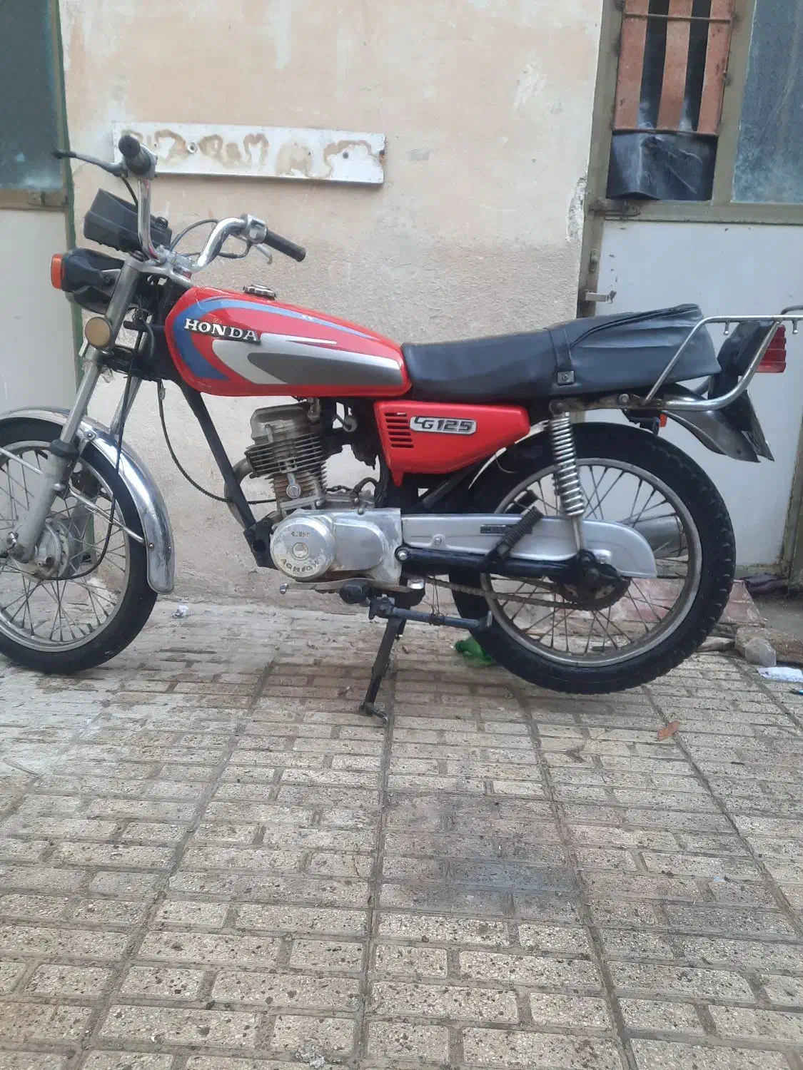 موتور هندا مزایده مدل ۹۳|موتورسیکلت|شهریار, شهرک بهاران (ویره)|دیوار